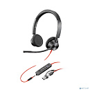 Poly BW 8X222AA 3325 -M USB-C HS +USB-C/A Гарнитура проводная