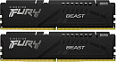 Память оперативная/ Kingston 64GB 5200MT/s DDR5 CL36 DIMM (Kit of 2) FURY Beast Black EXPO
