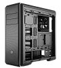 Корпус без БП/ Cooler Master MasterBox CM694, 2xUSB3.0, 1xUSB3.1 Type-C, 3x120 Fan, w/o PSU, TG, Black, Full ATX