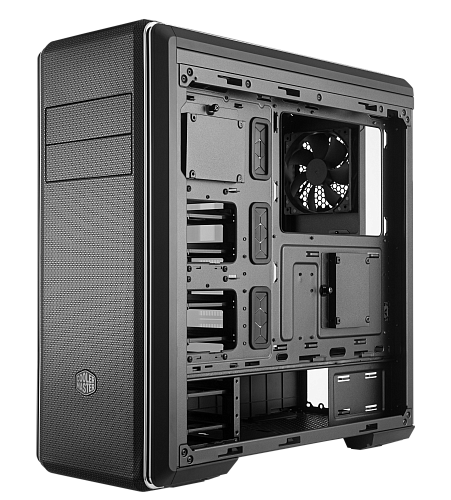 Корпус без БП/ Cooler Master MasterBox CM694, 2xUSB3.0, 1xUSB3.1 Type-C, 3x120 Fan, w/o PSU, TG, Black, Full ATX