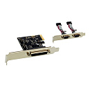 Контроллер Exegate EX281226RUS EXE-303 PCI-E, 2*COM port + 1*LPT (OEM)
