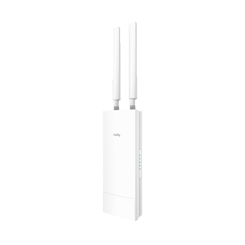 Точка доступа CUDY Точка доступа/ AC1200 WiFi Outdoor Access Point, Repeater, 867Mbps at 5GHz + 300Mbps at 2.4GHz, 1 x 100Mbps RJ45, 2 Detachable Antennas, 24V passive
