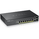 Коммутатор ZYXEL GS2220-10HP-EU0101F NebulaFlex Pro 10G 8PoE+ 180W управляемый