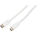 Filum Кабель USB 3.1, 1 м., белый, 3A, разъемы: USB Type С male- USB Type С male, пакет. [FL-C-U31-CM-CM-1M] (894188)