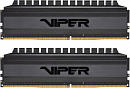 Память DDR4 2x8Gb 4400МГц Patriot PVB416G440C8K Viper 4 Blackout RTL Gaming PC4-35200 CL18 DIMM 288-pin 1.45В с радиатором Ret