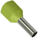 Iek UGN10-050-15-20 Наконечник-гильза Е50-20 50мм2 с изолированным фланцем (оливковый) (100 шт)