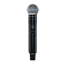 Ручной передатчик SHURE [SLXD2/B58=-H56] с капсюлем Beta58A. Частота UHF 518-562 МГц