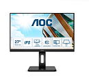 Монитор AOC 27" Q27P2Q, 16:9, IPS, QHD, 4ms, 300cd, 75Hz, VGA, HDMI, DP, USB, SPK, HAS