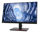 Монитор Lenovo 23.8" ThinkVision T24h-20 черный IPS 4ms 16:9 HDMI матовая HAS Pivot 1000:1 300cd 178гр/178гр 2560x1440 DisplayPort Ultra HD 2K (1440p)