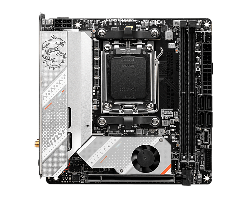Материнская плата MSI MPG B650I EDGE WIFI SocketAM5 AMD B650 2xDDR5 mini-ITX AC`97 8ch(7.1) 2.5Gg RAID+HDMI