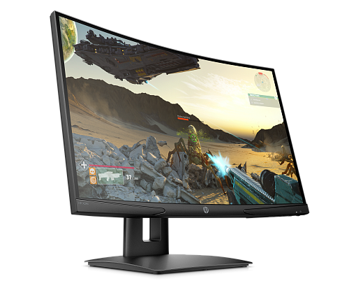 Монитор HP X24c Curved Gaming (Cirrus) 24" TN FHD 4ms 144hz HDMI, DP 1.2 AMD FreeSync Premium
