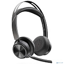 Гарнитура беспроводная/ VOYAGER FOCUS 2 UC,VFOCUS2 C (COMPUTER & MOBILE) USB-C, PREMIUM STEREO BLUETOOTH HEADSET, WITHOUT CHARGE STAND, WORLDWIDE