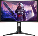 Монитор AOC 27" Gaming C27G2U/BK черный/красный VA LED 1ms 16:9 HDMI M/M матовая HAS Piv 250cd 178гр/178гр 1920x1080 165Hz VGA DP FHD USB 5.5кг