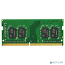 Synology D4NESO-2666-4G Модуль памяти DDR4, 4Gb, для DS224+, DS423+, DS1618+, DS1819+, DS2419+, RS820+/RP+