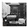 Материнская плата MSI B760M PROJECT ZERO B760, LGA1700, 4*DDR5, 2*PCIEx16, 1*PCIEx1, 2*M.2, 2*TypeC, 3*USB3.2Gen2, 2*USB3.2Gen1, 8*USB2.0, 4*SATA3.0,