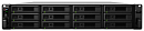 Система хранения данных Synology Rack 2U/12bay DualCont Array (QC2,4GhzCPU/8Gbupto64/2x1GbE+1x10GbERJ45(+1xExpSlot) per contr)NoHDD(upto12 2,5"/3,5"SA