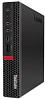 ПК Lenovo ThinkCentre M75q-1 slim Ryzen 3 PRO 3200GE (3.3) 4Gb SSD256Gb Vega 8 noOS GbitEth WiFi BT 65W клавиатура мышь черный