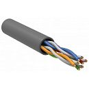 ITK LC2-C5E04-121 Витая пара U/UTP кат.5E 4x2x24AWG PATCH LSZH сер. (500м)
