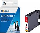 Картридж струйный G&G GG-PGI-2400XLC PGI-2400XL C голубой (20.4мл) для Canon Maxify iB4040/iB4140/МВ5040/MB5140/МВ5340/MB5440