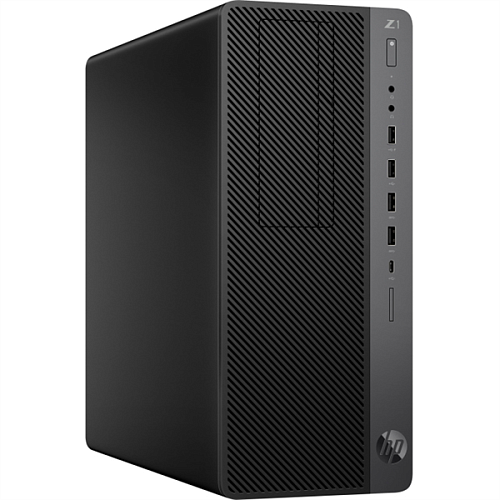 HP Z1 G5 TWR, Core i7-9700, 16GB (1x16GB) DDR4-2666 DIMM, 1TB SATA 2.5in, 256GB M.2, DVD-G3800, NVIDIA GeForce RTX2070 8GB, mouse, keyboard, Win10p64,