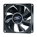 Вентилятор для корпуса DEEPCOOL Xfan80 80x80x25мм (240шт./кор, пит. от БП, черный, 1800об/мин) Color BOX