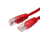 Filum FL-U5-1M-R Кабель патч-корд, U/UTP 5e cat. 1м, 26AWG(7x0.16 мм), омедненный алюминий (CCA), PVC, красный