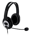 Наушники с микрофоном Microsoft LifeChat LX-3000 черный/серебристый 1.8м мониторные оголовье (JUG-00015)