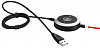 Наушники с микрофоном Jabra Evolve 40 MS черный 1.2м накладные USB оголовье (6399-823-109)