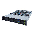 Платформа системного блока Gigabyte R282-3CA 2U, 2x LGA4189, 32x DIMM DDR4, 12x 3.5" SAS/SATA (8x NVME Gen 4), 2x 2.5" SATA/SAS in re side, 6x PCIE Ge