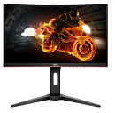 23,6" AOC C24G1 1920x1080 MVA WLED 16:9 5ms VGA 2*HDMI DP 3000:1 50M:1 178/178 250cd Speakers HAS Swivel Black/Red