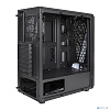 Exegate EX292858RUS Корпус Miditower ExeGate EVO-8225 (ATX, без БП, 2*USB+1*USB3.0, черный, 2 вент. с RGB подсветкой и полоса на передней панели, боко