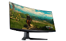 Dell 34" AW3423DWF,Curved QD-OLED Gaming Monitor , 3440 x 1440 (DisplayPort: 165 Hz, HDMI: 100 Hz), 0.1 ms (gray-to-gray), 250 cd/m2 (typical); 10