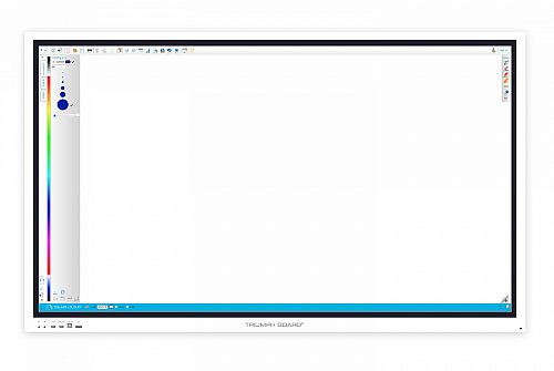 Интерактивная панель TRIUMPH BOARD [75" INTERACTIVE FLAT PANEL UHD] 75" IR технология, 20 касаний, дополнительно Android 8.0 system, UHD, VESA 600x400