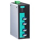 2-канальный оптоволоконный модуль bypass с 4 портами 100M/1G/10G (одномод, разъем LC), с диапазоном рабочей температуры от -20 до 70°C