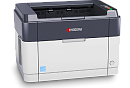 Принтер Kyocera FS-1060DN, Принтер, ч/б лазерный, А4, 25 стр/мин, 1800x600 dpi, 32 Мб, USB 2.0, Network, лоток 250 л., Duplex, старт.тонер 1000 стр.