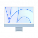 Моноблок Apple iMac A2438 24" 4.5K M1 8 core 8Gb SSD512Gb 8 core GPU macOS GbitEth WiFi BT клавиатура мышь Cam синий 4480x2520