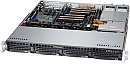 Корпус SUPERMICRO CSE-813MFTQ-R400CB 1U 2x400W черный
