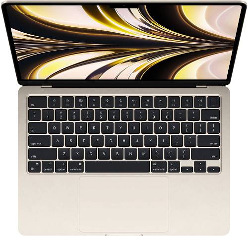 Ноутбук Apple/ 13-inch MacBook Air: Apple M2 chip with 8-core CPU and 8-core GPU, 256GB - Starlight US
