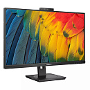 LCD PHILIPS 27" 27B1U5601H черный {IPS 2560x1440 75Hz 350cd HDMI DisplayPort USB WebCam} [27b1u5601h/00]