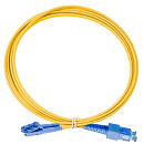 EUROLAN 41F-S2-SC-LC-15 Оптический коммутационный шнур дуплексный, OS2, 2х9/125, SC-LC, 15 м