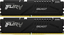 Память DDR5 2x32GB 6000MHz Kingston KF560C36BBEK2-64 Fury Beast Black Expo RTL Gaming PC5-48000 CL36 DIMM 288-pin 1.35В kit single rank с радиатором R