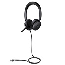 UH48 Dual UC USB-C/A, Проводная, HD звук, Шумоподавление ANC, LED-индикатор, USB-C/A