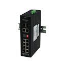 Промышленный PoE коммутатор Gigabit Ethernet OSNOVO SW-80822/IR Промышленный PoE коммутатор Gigabit Ethernet на 10 портов. Порты: 2 x GE (10/100/1000B