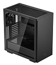 корпус Deepcool CH510 без БП, боковое окно (закаленное стекло), 1x120мм вентилятор сзади, черный, ATX