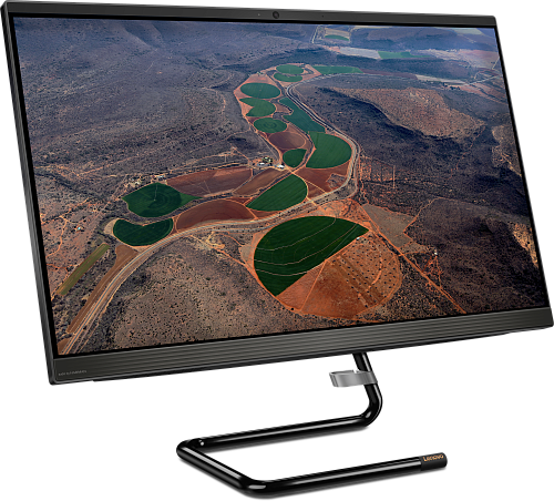 Моноблок/ Lenovo IdeaCentre AIO 3 27IMB05 27"(1920x1080)/Intel Core i3 10100T(3Ghz)/8192Mb/1000+256SSDGb/DVDrw/Int:Intel UHD Graphics 630/BT/WiFi