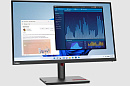 Монитор Lenovo 27" T27p-30, 16:9, IPS, UHD, 4ms, 350cd, 60Hz, HDMI, DP, USB-C, USB, LAN, HAS