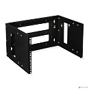 Cabeus NC-6U-BK Кронштейн настенный 19" 6U, цвет черный