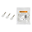 TDM SQ0521-0003 Наконечник штыревой втулочный изолированный (двойной) НШвИ (2) 0,75х10 (100 шт)