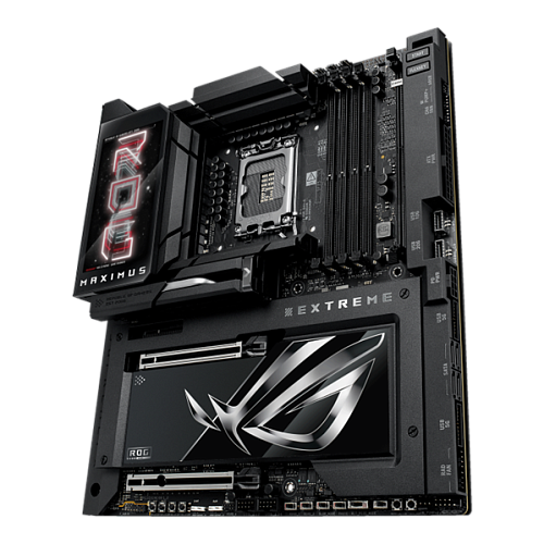 Материнская плата ASUS ROG MAXIMUS Z890 EXTREME, LGA1851, Z890, 4*DDR5, 4*SATA, 6*M.2, 7*USB 3.2, Type-C, 2*PCIx16, 2*PCIx4, 2*Thunderbolt™ 5, HDMITM