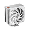 Кулер для процессора/ PCCooler RZ500 WH (250W, 4-pin PWM, 155mm, Al/Cu, 5x6mm, 1x120mm, 86.73CFM, 32dBA, 2200RPM, S: 1851/1700/1200/115X, AM5/AM4,
